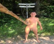 Naked in forest selfie [M] from sex caught in forest