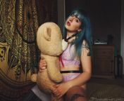 BLUE HAIRED BABYGIRL has 25% OFF!! only &#36;5.39!! DAILY UPLOADS, KINK friendly, CUSTOM content, UNCENSORED fun ? https://www.onlyfans.com/flamefoxx from www bugbi comdian blue