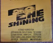 The Shining Movie Poster 1980. from hindi movie taboo 1980