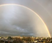 Rainbow over south San Jose, CA 3/28/19 7:05pm from pinay celebrities julie ann san jose sex scandal