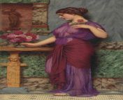 An Offering to Venus, John William Godward, 1912, [1590 x 3200] from 新无限娱乐官方版【新地址188cn0 com】1590·am巴黎人