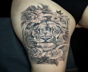 Lion done by Edwin Alexander at Northshore Tattoo in Danvers, MA. USA. from sunny lion fuck by deniyal