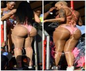 Golden Globes of Blac Chyna &amp; Amber Rose from blac chyna booty grinding