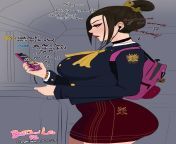Azula in a school uniform on the train (Butts and Lips 95) [Avatar The Last Airbender] from ute school uniform girl dancing mememe song and turning naked