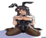 Mai Sakurajima from [Rascal Does Not Dream of Bunny Girl Senpai] made by (Starry Fox/Chloe) me from dainty rascal dancing