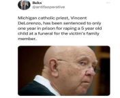 Only one year. A five year olds life is ruined and this scumbag gets one year. The religious pedo cults in this country always get leniency and I think you know why. from nonode pedo pedo pedo pedo pedo