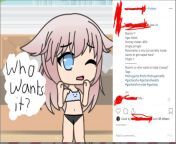 So pretty much, this is an NSFW gacha account, that made a new character and asked who wants to fuck it, this gacha life pervert said &#34;me&#34;. (Tagging it NSFW just in case.) from gacha life sexi