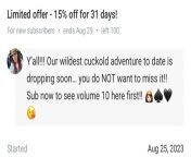 New Promo! We just had the hottest naughtiest date weve ever had by far! I get spitroasted by our bull and my wife in this latest Cuckold Adventure from hot bhabhi takes service get hard by desi bull call boy 2