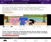 JU from r/gachlifecringe. Its all the same stuff with different words at this point. Kids making nsfw content and kids being kids and making cringy things. Plus mostly every user uses gacha, and are under the age of fifteen. The users of the sub themselv from kids tv 123