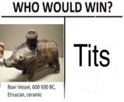 Thots asleep, updoot boar vessel, 500-600 BC, Etruscan, Ceramic from tamil actress apramiorny boar