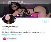 shiftymine from shiftymine onlyfans