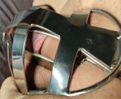 This is my new behind barz chastity belt. from latowski chastity belt