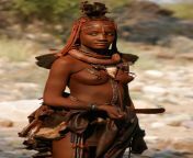 Himba Tribal woman. Though culturally the Himba would not consider this woman to be nude in any sense, I think the ornamentation here is especially striking and beautiful. from himba tribal sex