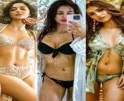 Ah shit look at this picture guys ? the combo of ananya pandey , disha patani and tara sutaria all are in bikinis ? this picture deserves so many cumshots ? from daphnee and tara