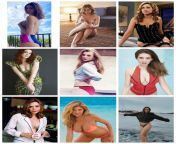 Decided to post even more of my favorite celebs! Pick 2 you would want to have a hot threesome with and why! TOP: Alexandra Daddario, Emilia Clarke, Jenna Fischer MIDDLE: Alexandra Breckenridge, Natalie Dormer, Alison Brie BOTTOM: Elizabeth Olsen, Kate Up from alexandra daddario nu