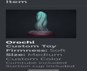 First BD purchase, cant wait! Can any women comment on their satisfaction with Orochi OR Orochi vs other BD toys? We bought this for my wife and she is curious to know what it will be like, or what to get next! from bd media