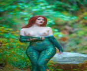 Poison Ivy outdoors (Blue Snow) [DC] from blue snow patreon