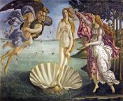 Birth of Venus - Sandro Botticelli (Firenze 14451510) - (F*ck Reddit and it&#39;s NSFW/Nudity filters and policies) from abdosh aliyyii 1445