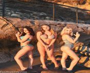 Lauren Burch, Kendra Rowe, Julia Burch from kendra rowe sexy poolside photos mp4