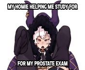 Studying for prostate exam rn from asmr prostate exam