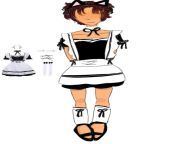 This was a request from a friend so yea Im gonna post it here (TW : maid dresses? Showing body parts (not inopropite(idk how to spell) places)) I think these things might be triggering from deepshikha pit showing body video