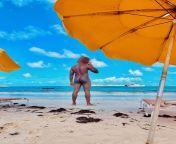 Orient Bay St. Martin. First Time as a naturist from the Caribbean going to a Caribbean nude beach. from naturist polina