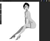 Flapper girl doodle! Thinking of making a porn comic starring her as a bisexual whore house wife with an oblivious husband from indian house wife with doctor romancew aunty sex video my proan