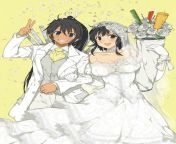 Asuka and Homura get married [Senran Kagura] from futa senran kagura homura x asuka