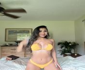 yellow bikini from amala bikini video