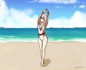 002 Beach Shoot (Anime-R34) [Darling In The Franxx] from tatsumaki r34 3d