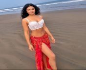 Shobhita Rana navel in white bra and red skirt from bhabhi boobz in white bra xxx video sex bad masti com