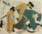 Savage Japanese propaganda after they defeat Russia in the Russo-Japanese war in 1905. from japanese gadis bawa