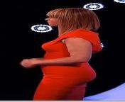 TV Slut Kate Garraway has squeezed her Big Tits and her Big Butt in a tight Dress from big butt in dress
