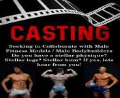 Open Casting Call for Male Fitness Models &amp; Male Bodybuilders - www.norcalbodz.com (or send a DM) from bangla male video www xxxx come