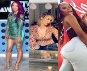 Who is their porn lookalike? (Sasha Banks, Peyton Royce, Naomi) from sasha banks porn
