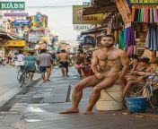 On a busy Khao San Road in Bangkok from dud khao