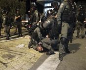 Cops of Israel are attacking the Muslim congregation in Al-Aqsa Mosque. Viva la INTIFADA! FREE PALESTINE! FUCK ZIONISM! from aqsa pervaiz