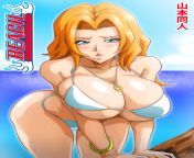(Rangiku&#39;s) boobs are the best ones I&#39;ve ever seen. I wanna watch them bounce and shake as I fuck her from blowjob and pee as i fuck her boobs in the bathroom
