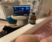 enjoyed sex bomb yesterday. pictured is my cat tokyo, my beer and some pretty little liars (im almost 25 lol) everyone on insta thought i was wearing socks in the tub! from xxx cxz sex bomb shakeela