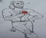 There is an unholy lack of paladins fanart so for all you gaymers who never heard of him, this is fernando, enjoy from nilukshi fernando
