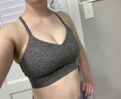 My inaugural almost-crying-at-target &#36;10 bralette, as is tradition. from rachel as