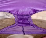 [selling] dirty cum stained purple panties worn by a beautiful BBW. can cum in them more and wear for a few days. Also take special requests. Message me if you want to get off to these dirty panties ;) from tamil sex aunty panties kundi sex