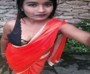 Girl in saree from girls in saree bl
