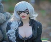 Black Cat on the prowl from amouranth leaked twitch black