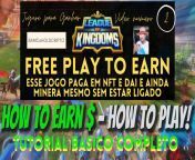 League of Kingdoms free play to earnesse paga em NFT, DAI e ainda minera mesmo sem estar ligado VD1. https://youtu.be/_KseHZOpZBU League of Kingdoms free play to earnesse paga em NFT, DAI e mineraao tutorial basico completo VD2. https://youtu.be/tfkRWYLZ from https youtu be ykfskxr1snu