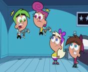 In fairly odd-parents season 10 episode 17 &#34;Wich is Wish&#34; Timmy and Chloe change bodies. Timmy uses Chloe&#39;s body to get pregnant from winx club season episode 17