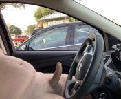 As usual, naked in my car in a parking lot (and everywhere else) from public blowjob in car parking lot and he cums in my mouth