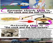 Cock and ball torture (CBT) is a sexual activity involving application of pain or constriction to the male genitals. This may involve directly painful activities, such as wax play, genital spanking, squeezing, ball-busting, genital flogging, urethral play from ball torture comix