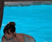 I caught my mom Ana De Armas topless in my best friend&#39;s pool on his birthday party from sex mom ana