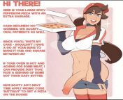 [FB4FU] you are the pizza delivery girl, and I dont have the money to buy the pizza. You decide to make me your slut! from fuck the rappi delivery girl and cum inside